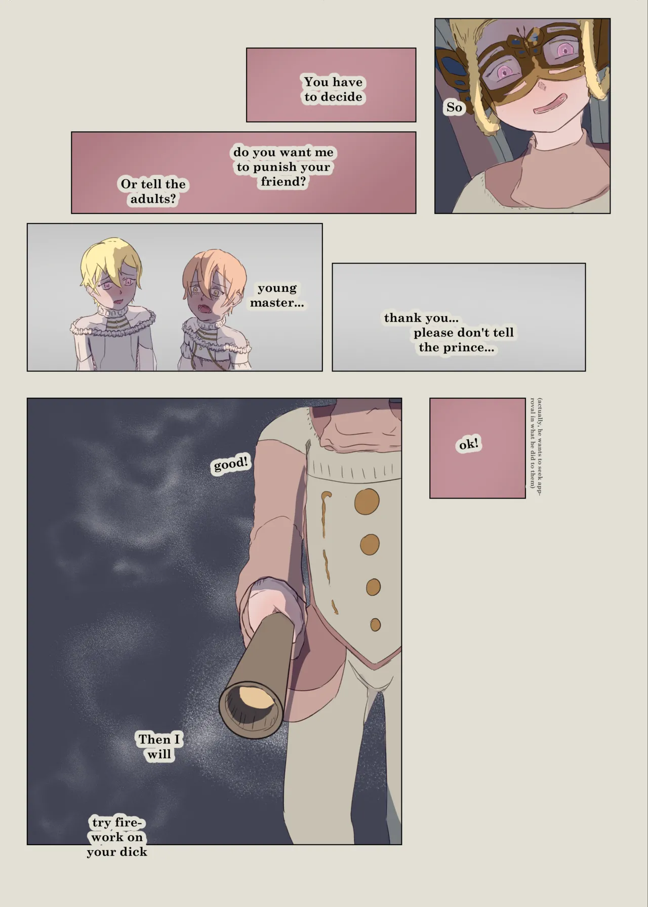 We are servants at a mask ball! – Страница 20
