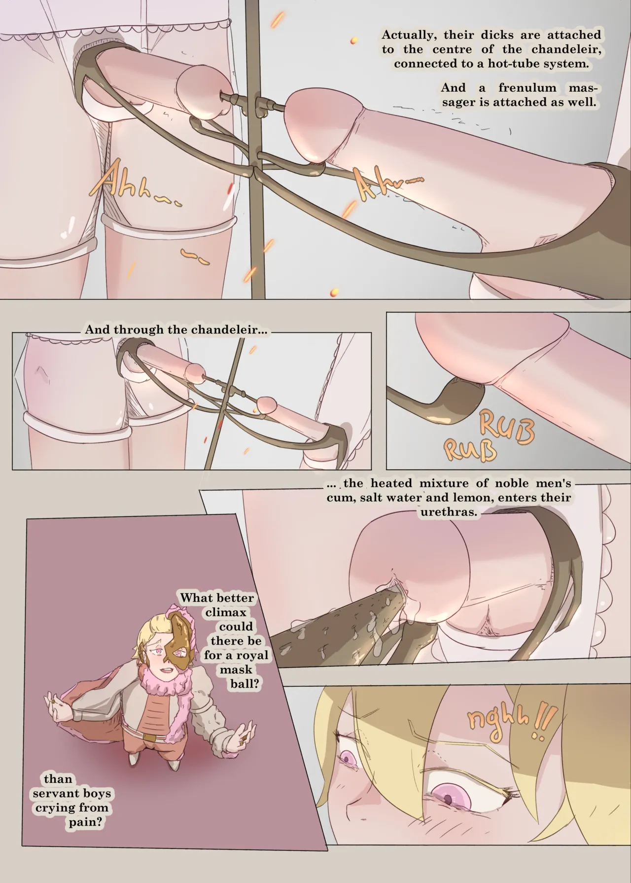We are servants at a mask ball! – Страница 28