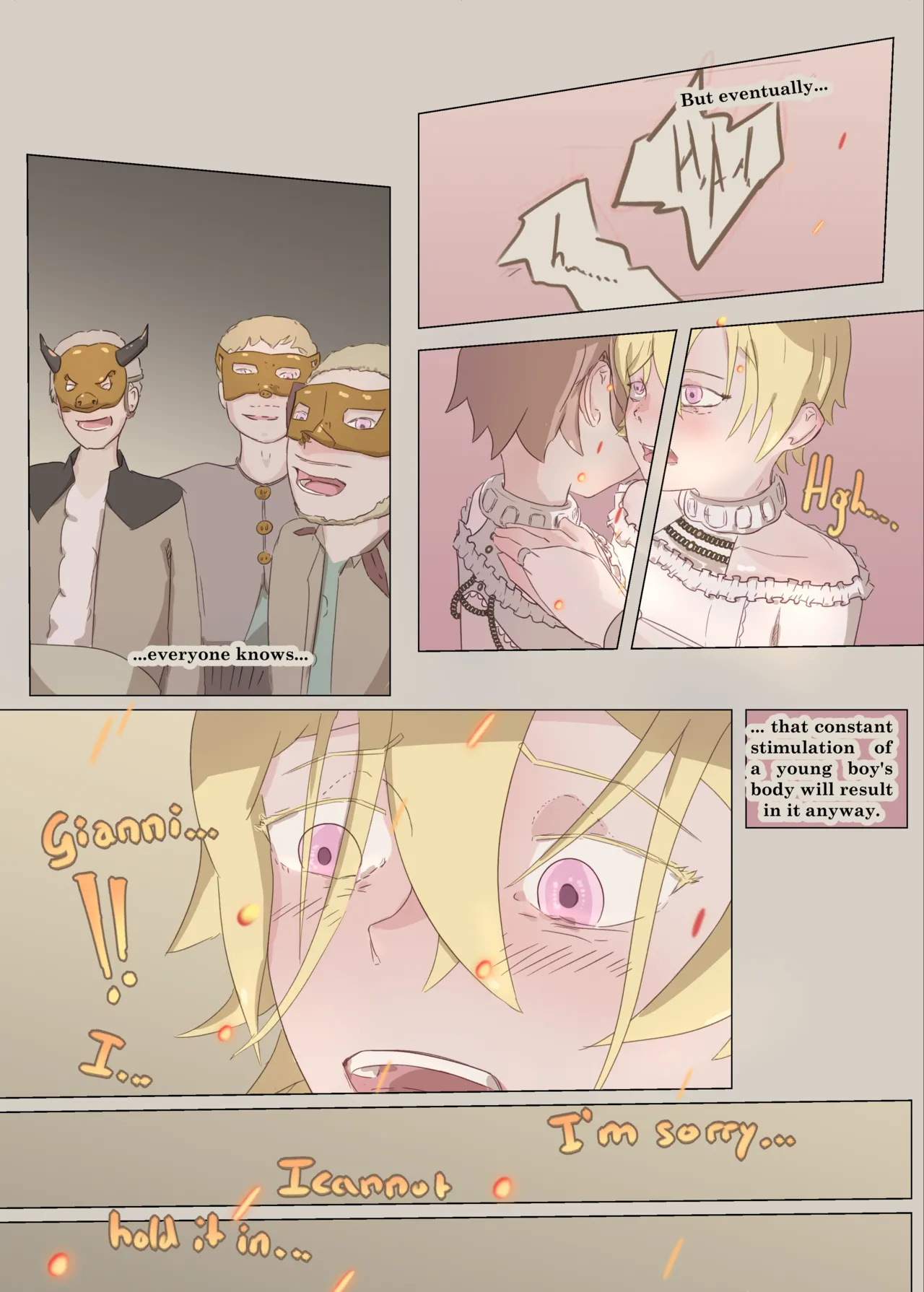 We are servants at a mask ball! – Страница 36