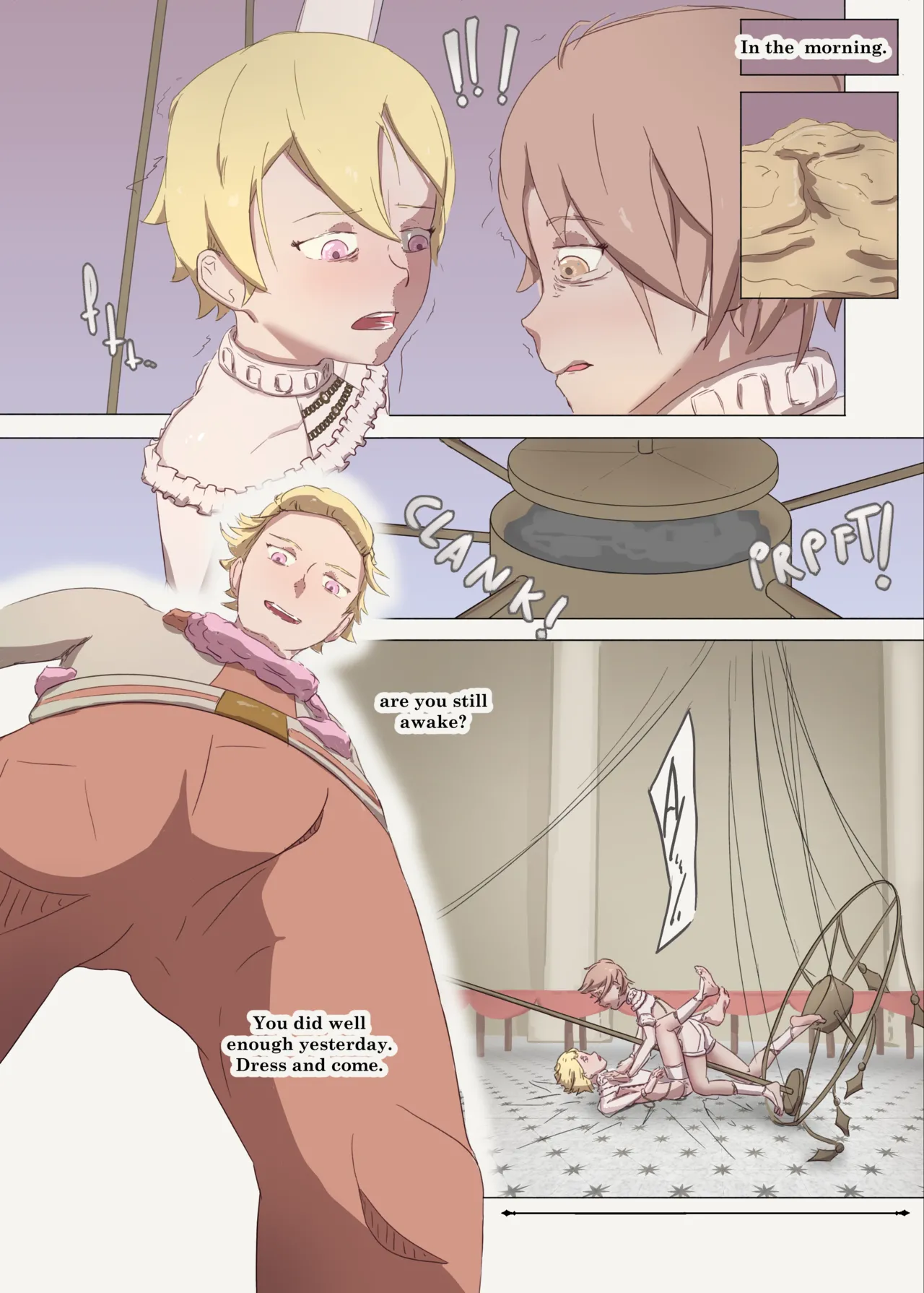 We are servants at a mask ball! – Страница 38