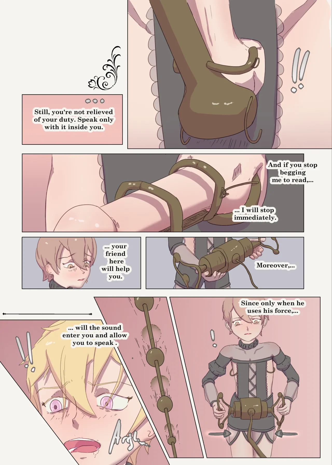 We are servants at a mask ball! – Страница 40