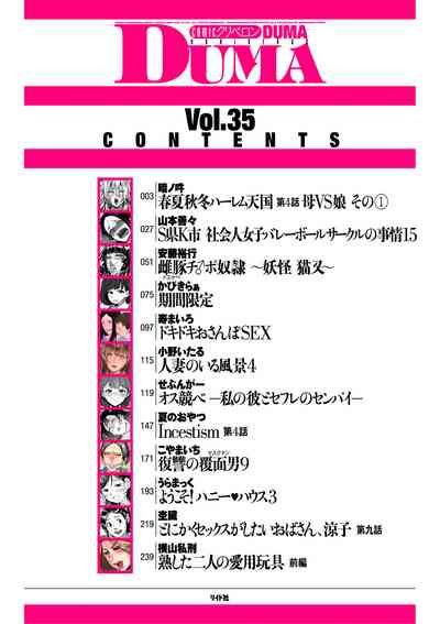 COMIC Kuriberon DUMA 2022-04 Vol. 35 – 2