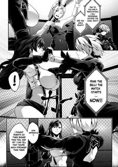 Square off! 2B vs Tifa – 10
