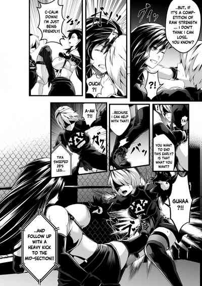 Square off! 2B vs Tifa – 11