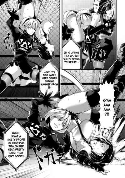 Square off! 2B vs Tifa – 16