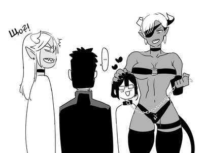 [Gar] Original Miss Demon (Futanari) and a Pathetic Cutie |  – 8