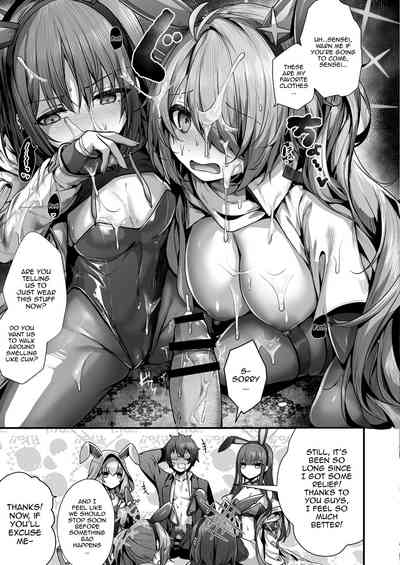 [Edamametei (Uko)] Bunny+ (Blue Archive) [English] {Doujins. – 19
