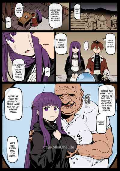 [Ahemaru] Ganbatta Fern-san | Fern-san did her best (Sousou  – 1