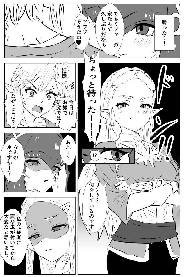 [たこやき]腹黒姫様たちの仁義なき戦い (ゼルダの伝説) – 5