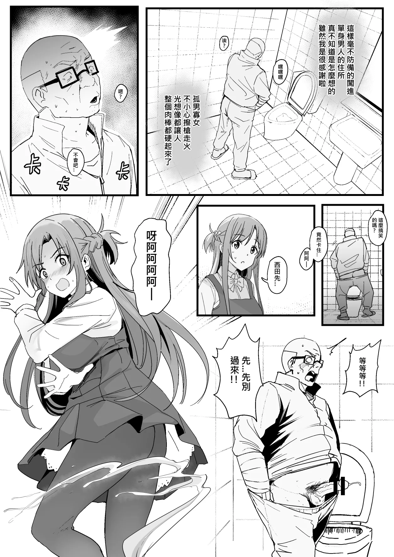 [Oninarasu] 西田-4(文字版) (Sword Art Online) – 8