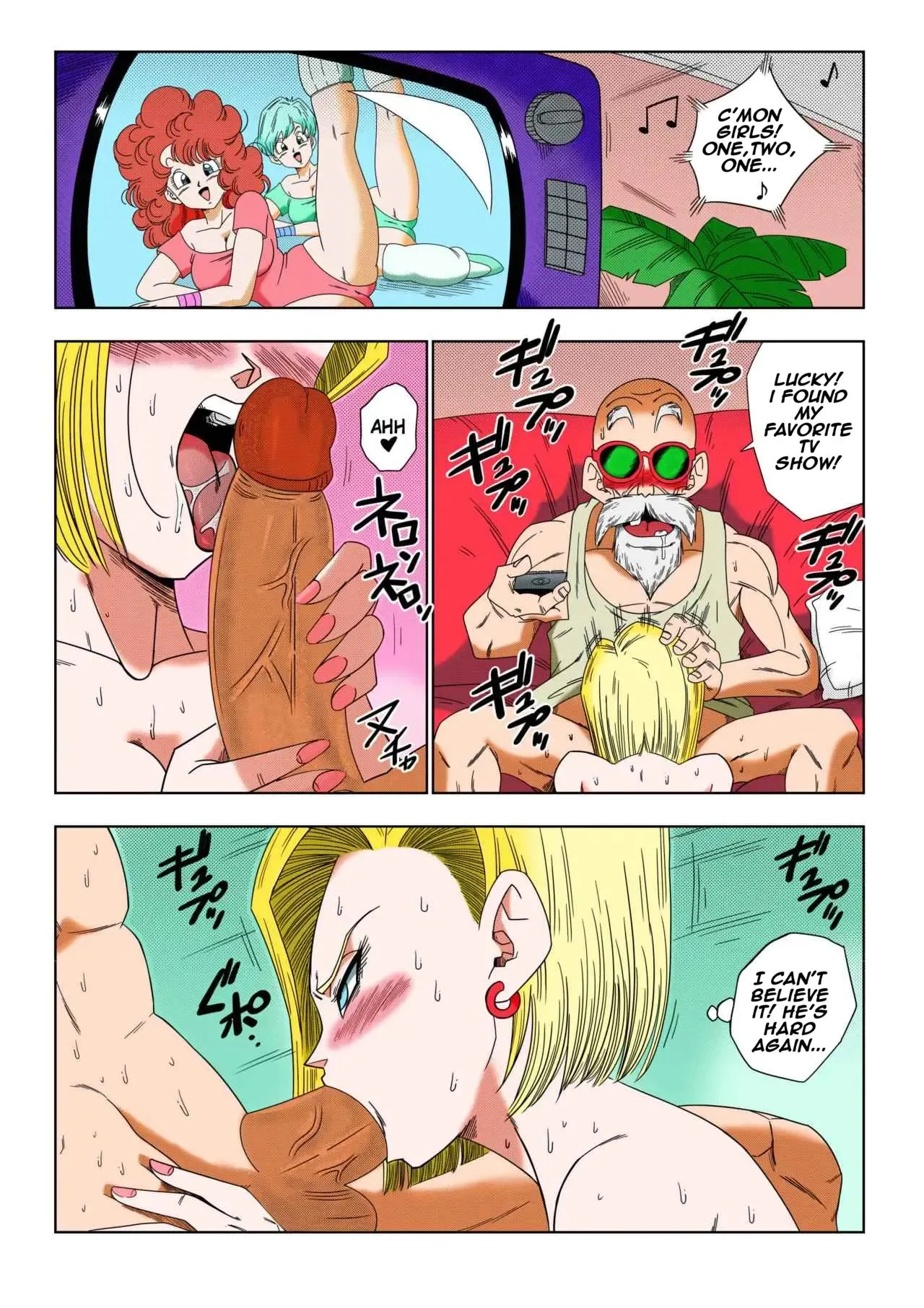 [Yamamoto] Android 18 vs. Master Roshi [Colored] – 23