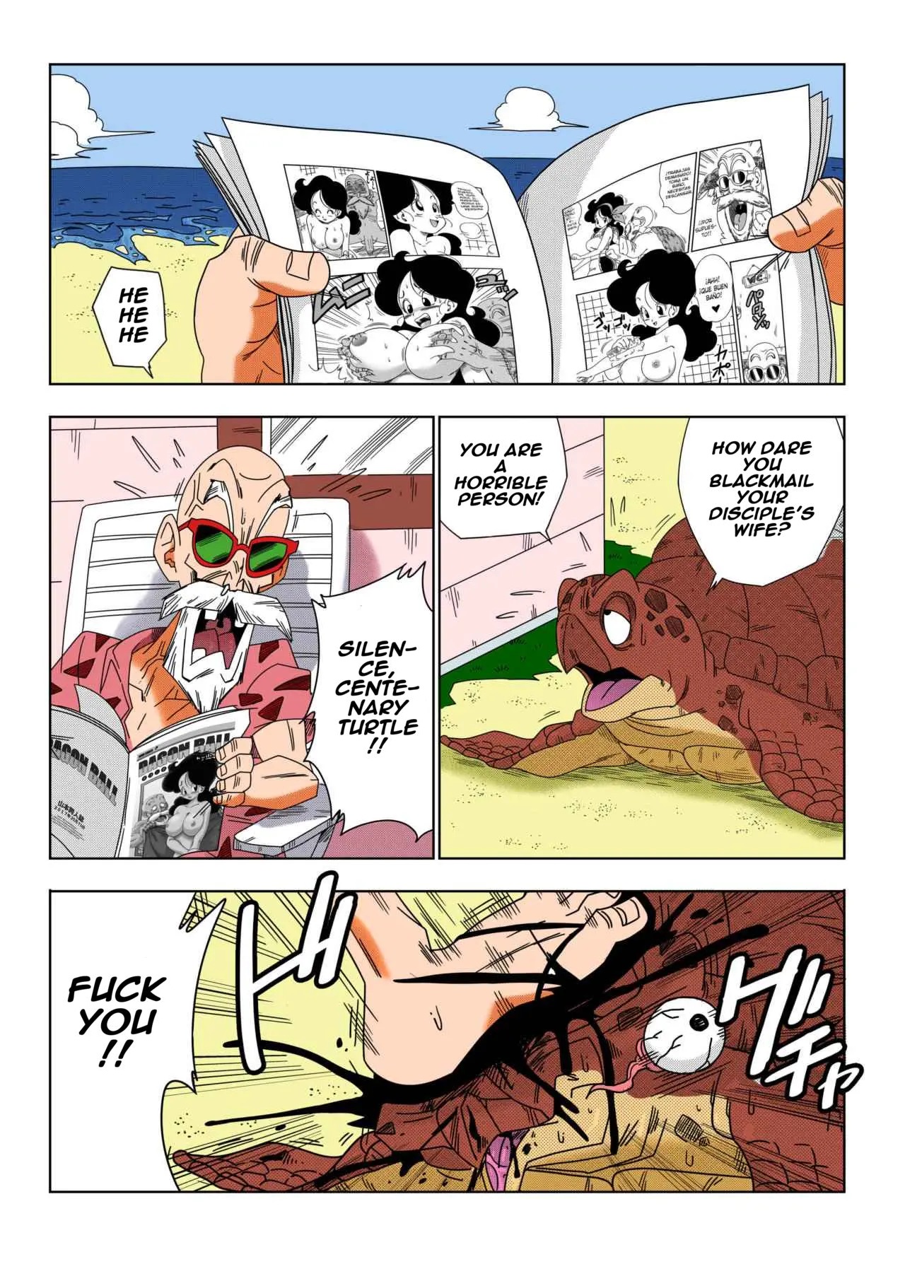 [Yamamoto] Android 18 vs. Master Roshi [Colored] – 30