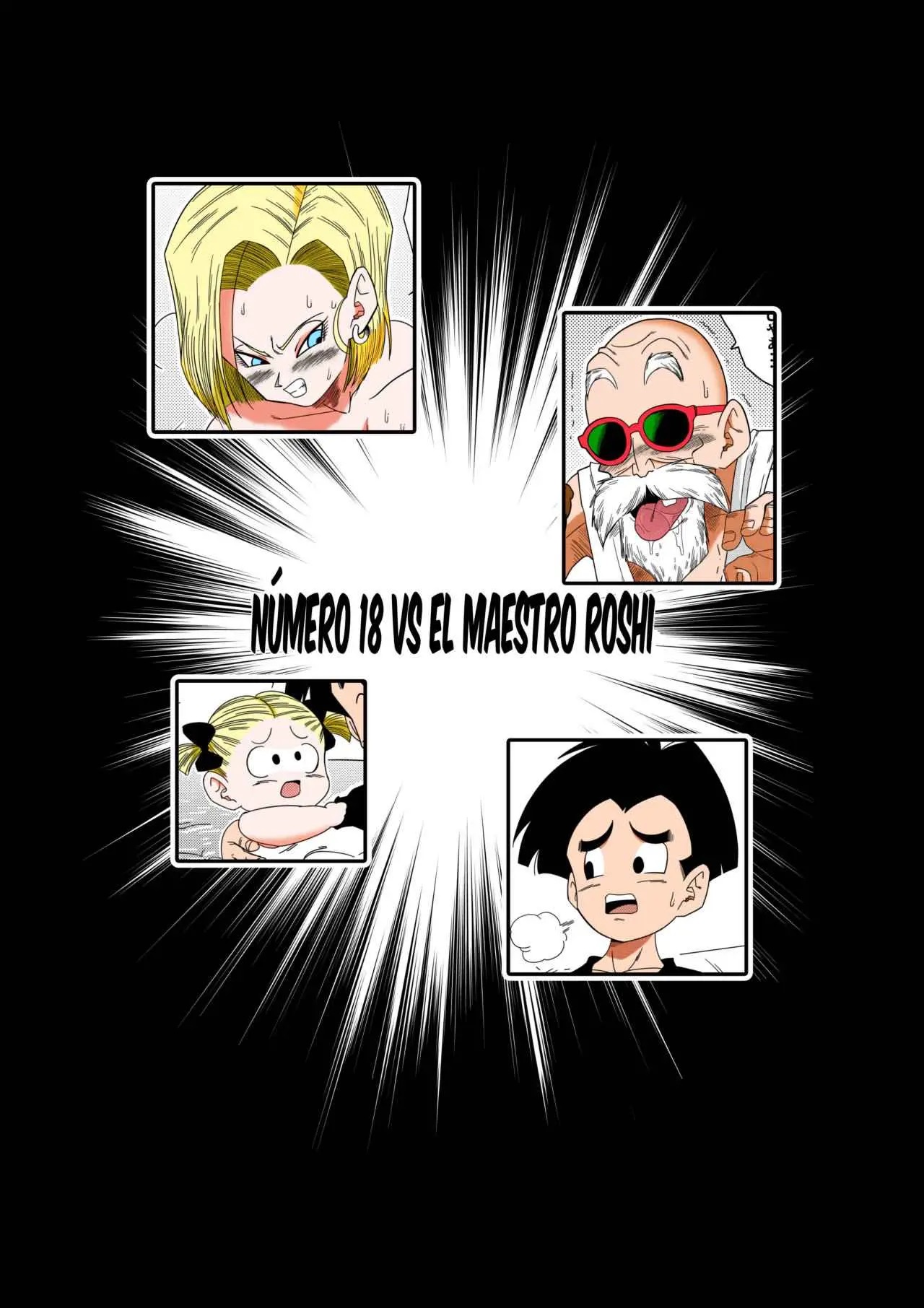 [Yamamoto] Android 18 vs. Master Roshi [Colored] – 4