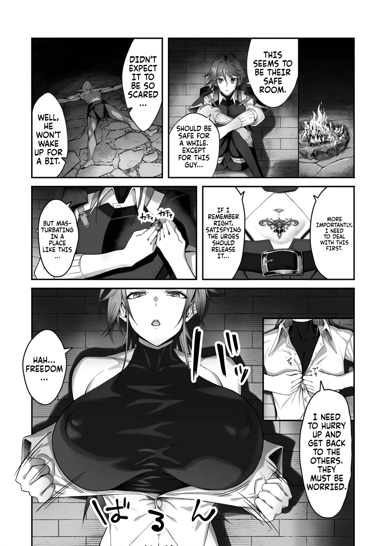 [Dekai Buki wa Roman (Tekkai Blade)] Inmon o Fuyo Sareta kar – 10