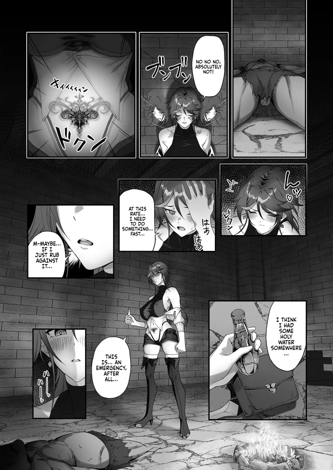 [Dekai Buki wa Roman (Tekkai Blade)] Inmon o Fuyo Sareta kar – 14