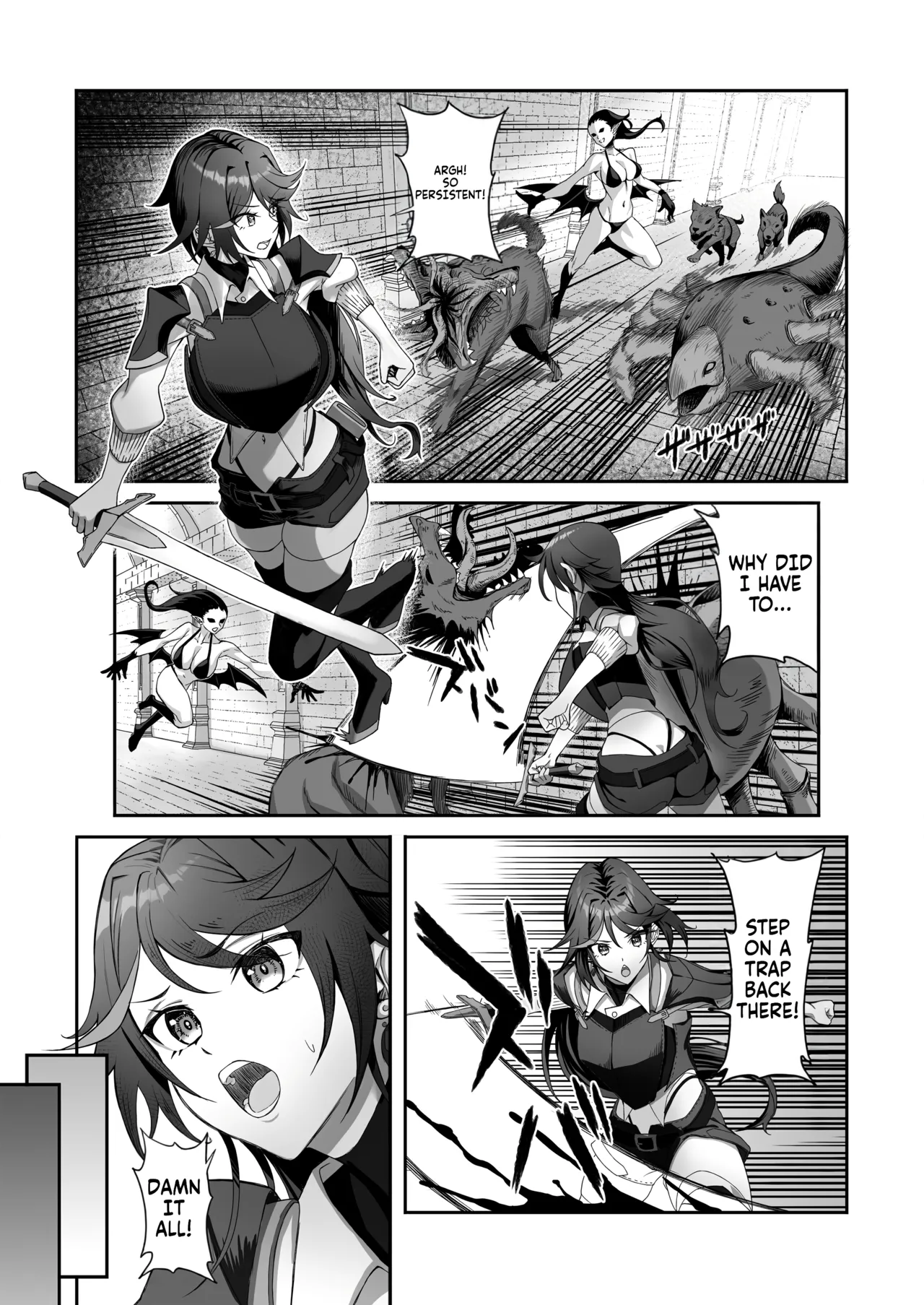 [Dekai Buki wa Roman (Tekkai Blade)] Inmon o Fuyo Sareta kar – 3