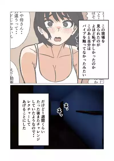バリキャリ母さんにバイトでもらったバイブをあげてみたら – 10