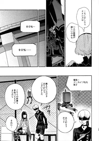(C104) [CL-0- (きなつ蒼樹)] いつか壊れる世界でも (ニーア オートマタ) – 19