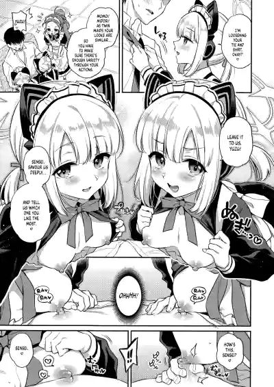 [K+W (Sasachinn)] Sensei Kouryaku Game Maid Harem Hen | Goin – 5