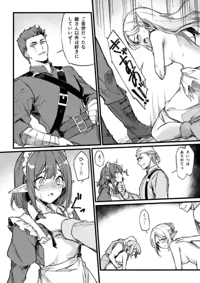 [Doku Marimo] 傭兵団がエルフの姫達を略奪してヤりたい放題ヤる話 – 11