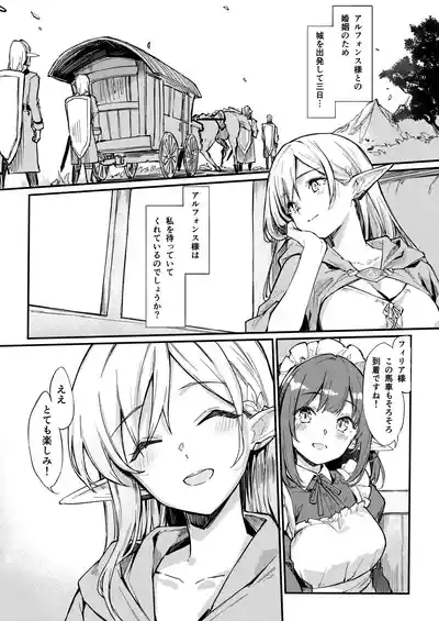 [Doku Marimo] 傭兵団がエルフの姫達を略奪してヤりたい放題ヤる話 – 3