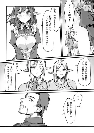 [Doku Marimo] 傭兵団がエルフの姫達を略奪してヤりたい放題ヤる話 – 39