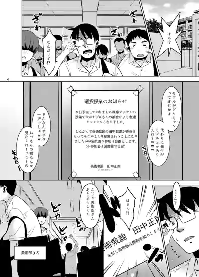 [T.4.P (Nekogen)] Tanaka-sensei no Dessin Kyoushitsu. [Digit – 4